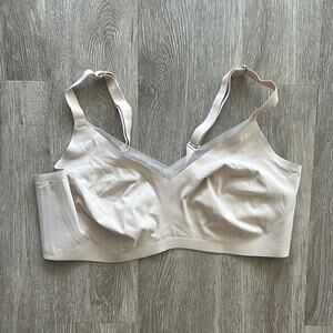 HoneyLove CrossOver Wireless Bra Light Tan Size 2X